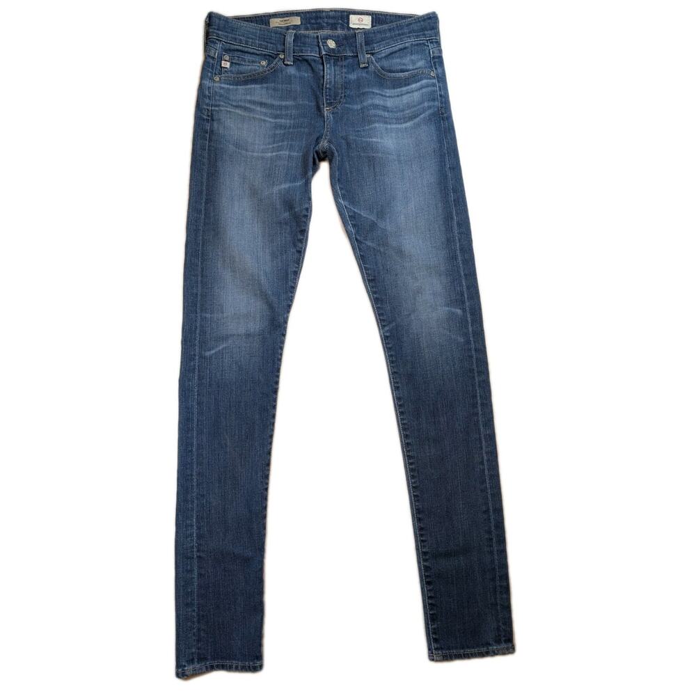 AG Adriano Goldschmied The Nikki Relaxed Skinny Jeans 25R (30) USA Designer